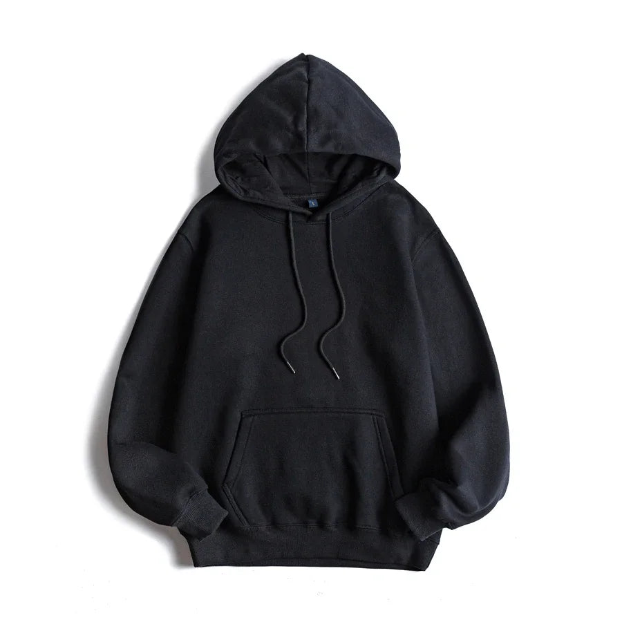 Sweatshirt New Women Men's Hoodies Lady Streetwear Sweatshirt Female White Black Winter Warm Hoodie Outerwear