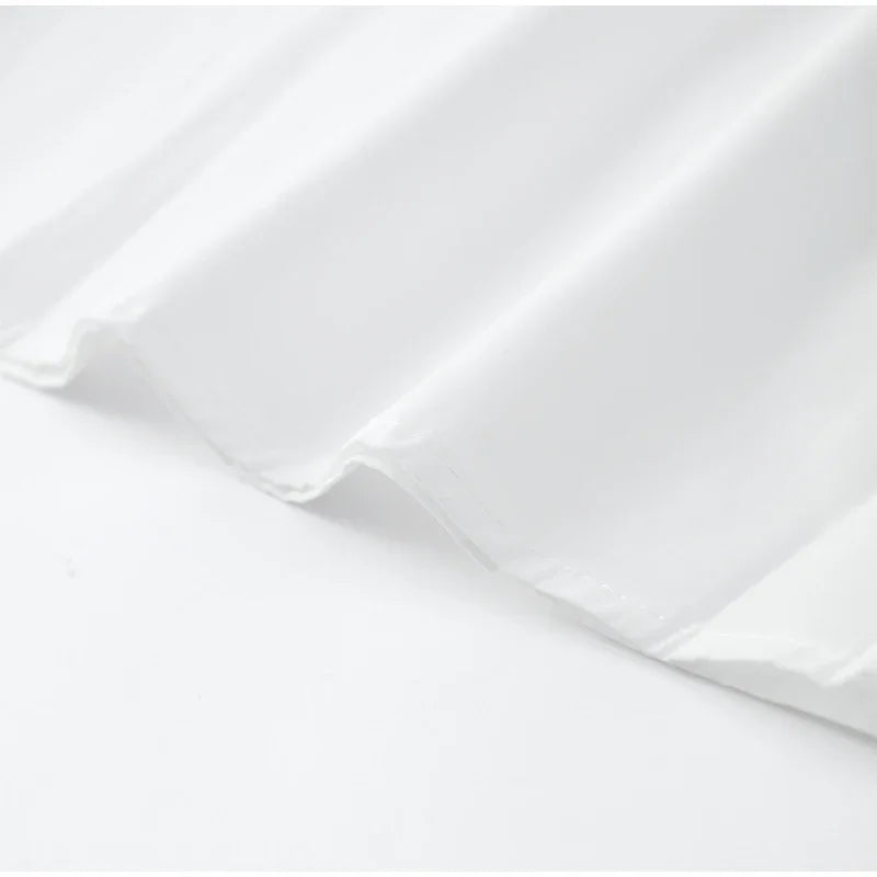 Fashion White Party Long Dress 2024 Women Elegant Pleated Waist Belt Flying Sleeve Office Robe New Lady Street Dresses