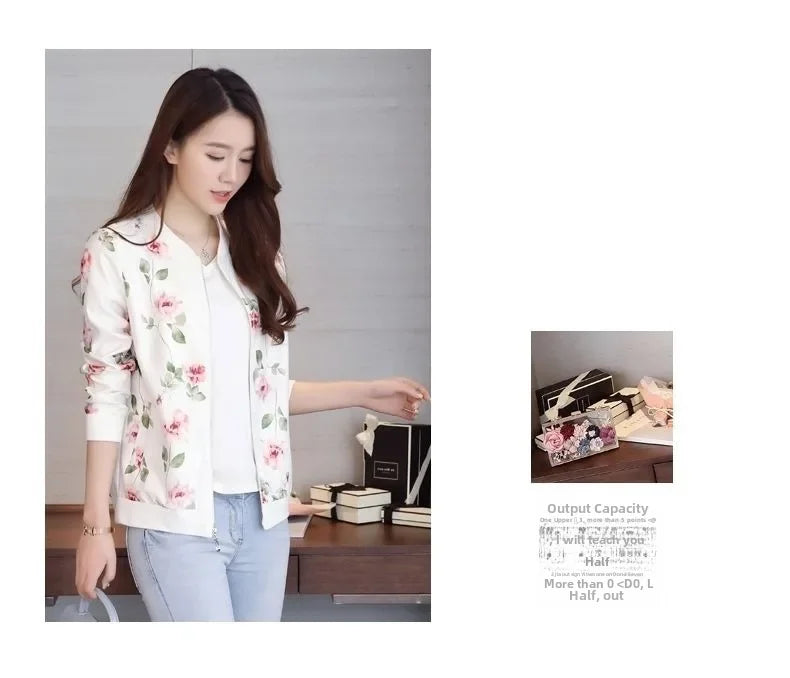 Women's Trendy Petite Cardigan Jacket 2025 Summer Thin Long Sleeve Chiffon Baseball Uniform Sun Protection Clothing