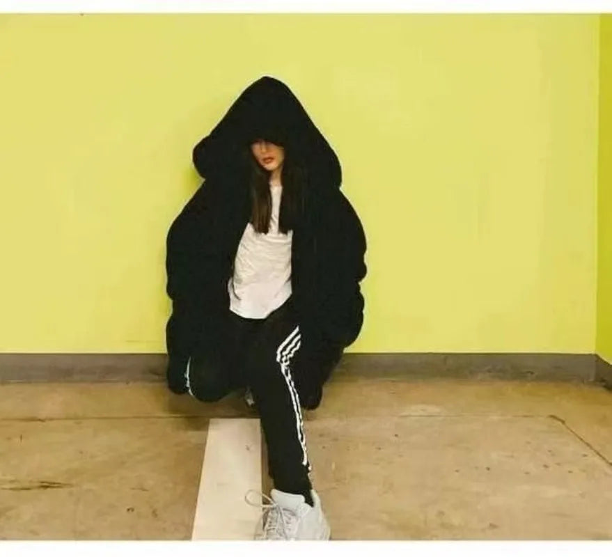 Autumn and Winter New Korean Version Loose Mink Fur Imitation College Women Y2K Harajuku Vintage Hip-hop Popular Coats