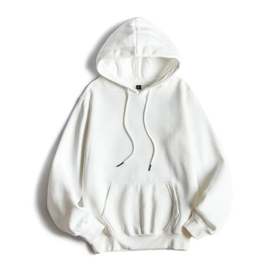 Sweatshirt New Women Men's Hoodies Lady Streetwear Sweatshirt Female White Black Winter Warm Hoodie Outerwear