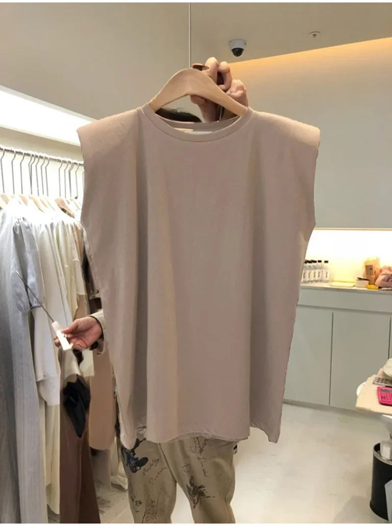 Summer Loose Round Neck Wide Sleeve T-shirt Women Student Top Outerwear Innerwear Base Shirt Comfortable Casual Style